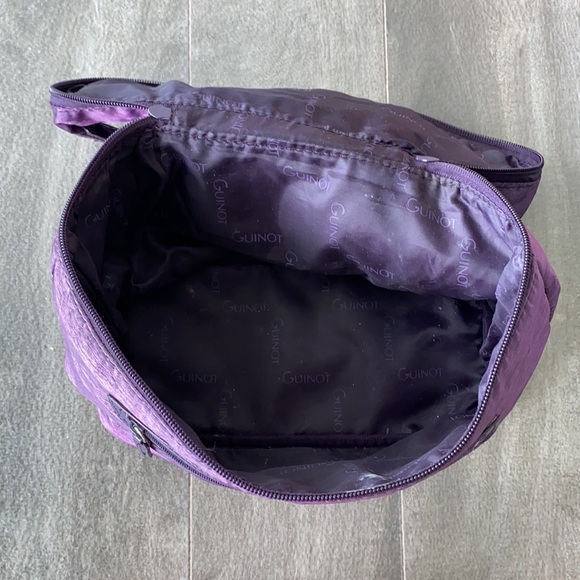 Guinot Purple Large Cosmetic Bag - Picture 7 of 9
